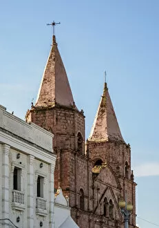 Images Dated 18th December 2018: Church of San Francisco Javier, Main Square, Piedecuesta, Santander Department, Colombia