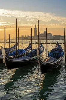 Church of San Giorgio Maggiore at sunrise Venice, Veneto, Italy