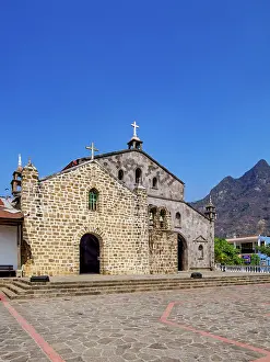 Guatemalan Prints: Church of San Juan, San Juan La Laguna, Solola Department, Guatemala