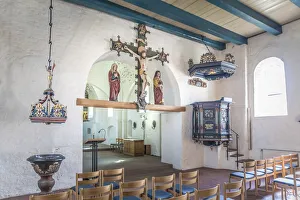 Church of Sankt Peter-Ording in St. Peter Dorf, North Friesland, Schleswig-Holstein