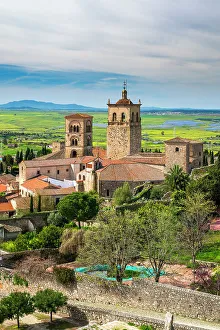 Serrans Prints: Church of Santa Maria la Mayor, Trujillo, Extremadura, Spain