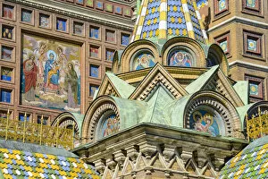 Images Dated 15th April 2016: Church of our Saviour on the spilled blood, Saint Petersburg, Russia