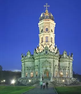 Church of the Sign of Our Lady in Dubrovitsy, Golden Ring, Russia