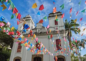 Karol Kozlowski Prints: Church in Solar do Unhao, Museum of Modern Art, Salvador, State of Bahia, Brazil