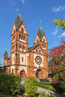 Church St. Lutwinus, Mettlach, Saarland, Germany