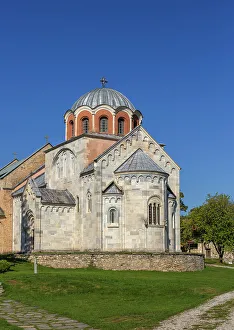 Serbia Prints: Church of the Virgin, Studenica monastery, Serbia
