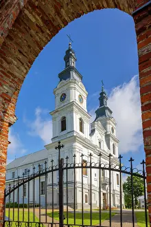 Lithuania Prints: Church of Zemaiciu Kalvarija, Zemaiciu Kalvarija, Plunge, Lithuania