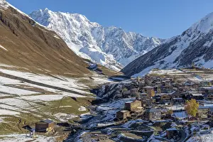 Settlement Prints: Chvibiani and Zhibiani, Ushguli, Upper Svaneti (Zemo Svaneti), Georgia