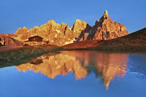 Trentino Prints: Cimon della Pala - Italy, Trentino-Alto Adige, Trentino, Pale di San Martino, Rolle Pass