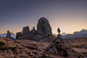 Cadore Prints: Cinque Torri in the Dolomites, Province of Belluno, Veneto, Italy