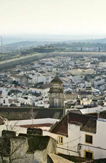 Images Dated 23rd February 2017: The city of Elvas and his 17th century fortifications, the biggest city bulwark