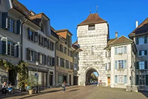Images Dated 5th November 2018: City gate Baseltor, Solothurn, Switzerland