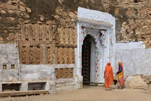 City gate in Menal, Rajasthan, India, Asia
