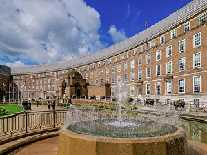 Council House Prints: City Hall, College Green, Bristol, England, United Kingdom