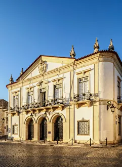 Faro Prints: City Hall, Faro, Algarve, Portugal