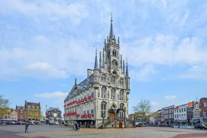 The Netherlands Gallery: City hall of Gouda, South Holland, The Netherlands
