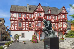 City hall of Nassau, Lahn valley, Rhineland-Palatinate, Germany