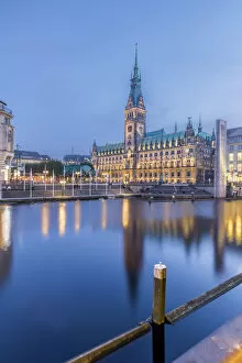 Canals Gallery: City Hall (Rathaus) in Hamburg, Germany
