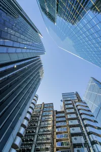 Abstract Prints: City of London architecture, London, England