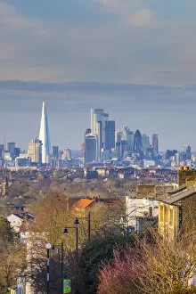 Images Dated 19th March 2020: City of London from Crystal Palace, England, UK