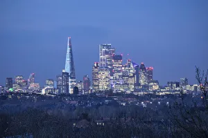 Images Dated 19th March 2020: City of London from Crystal Palace, England, UK