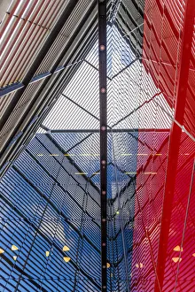 Atrium Prints: City of London glass abstract architecture, London