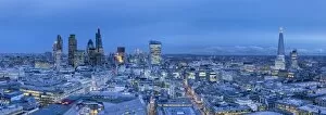 Images Dated 12th December 2014: City of London skyline, London, England