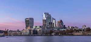 City of London skyline, London, England, UK