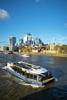 Offices Prints: City of London, Tower of London & River Thames, London, England, UK