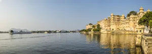 City Palace & Lake Pichola, Udaipur, Rajasthan, India