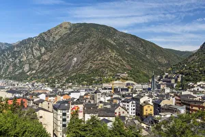 City skyline, Andorra La Vella, Andorra
