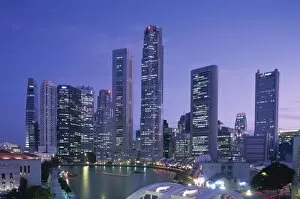 Night View Gallery: City Skyline / Financial District / Clarke Quay & Singapore River