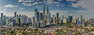 Images Dated 28th August 2018: City skyline, Kuala Lumpur, Malaysia