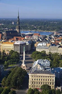 Images Dated 22nd December 2008: City Skyline, Riga, Latvia