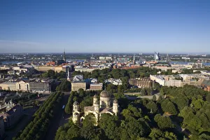 Images Dated 22nd December 2008: City Skyline, Riga, Latvia