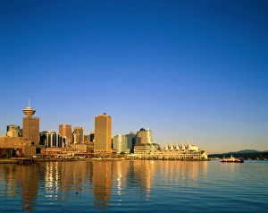 Vancouver Prints: City Skyline & Waterfront, Vancouver, British Columbia, Canada
