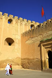 City Wall, Medina, Meknes, Morocco, North Africa