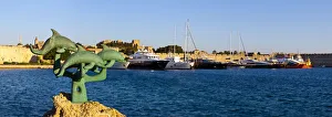 City Walls & Harbour, Rhodes Town, Rhodes, Greece