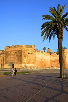Images Dated 28th May 2015: City Walls, Oudaia Kasbah, Rabat, Morocco, North Africa