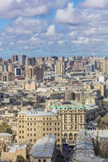 Azerbaijani Prints: Cityscape, Baku, Azerbaijan