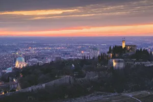 Cityscape of Brescia, Brescia province, Lombardy, Italy