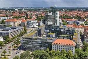 Hanover Prints: Cityscape, Hanover, Lower Saxony, Germany