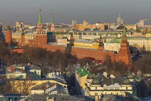 Images Dated 7th March 2019: Cityscape, Kremlin, Moscow, Russia
