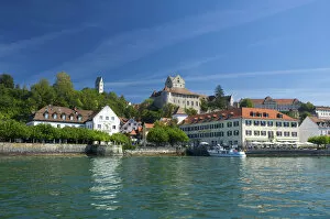 Images Dated 18th March 2011: Cityscape of Meersburg, Lake Constance, Baden-Wuerttemberg, Germany