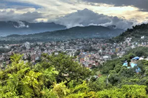 Nepalese Gallery: Cityscape from Swayambhunath, Kathmandu, Nepal