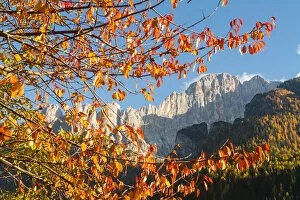 Civetta mount in autumn. Dolomites, Veneto, Italy