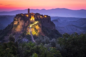 Civita di Bagnoregio, Viterbo, Lazio, Central Italy, Europe