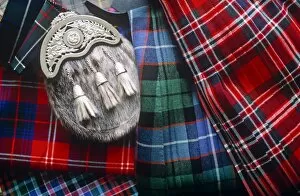 Images Dated 13th January 2011: Clan Tartans, Inverness, Scotland