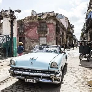 Classic American car, Habana Vieja, Havana, Cuba