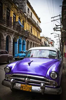 Images Dated 1st February 2013: Classic American Car, Havana, Cuba